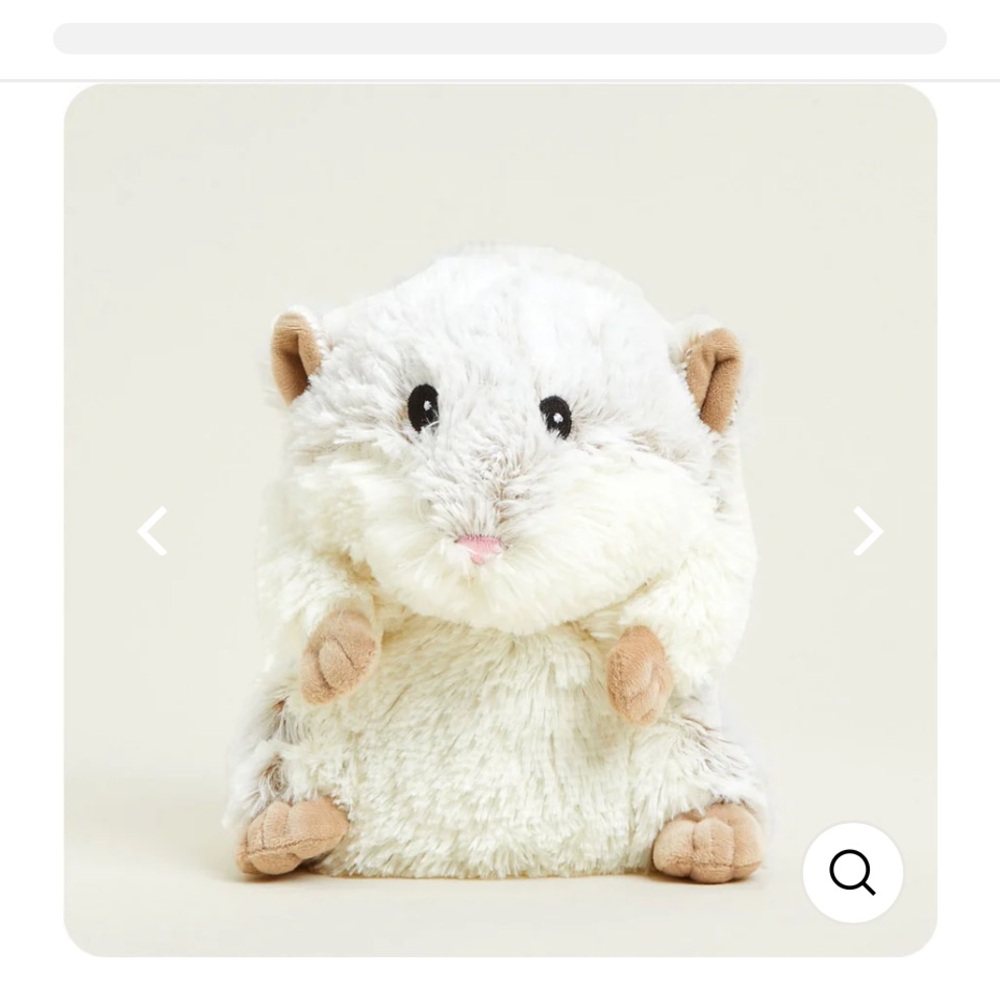 warmies hamster hamster plush!